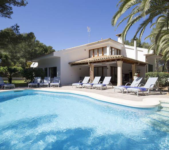 Piscina Cabot Villa Can Borras Puerto Pollença