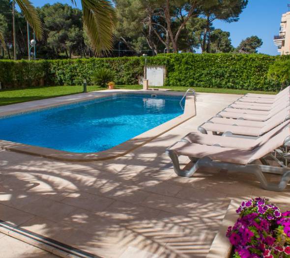 Solarium  Cabot Tres Torres Apartments Playa de Palma