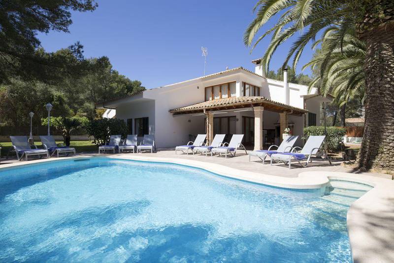 Piscina Cabot Villa Can Borras Puerto Pollença