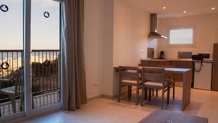 Apartment 1 room with balcony and a sea view Cabot Tres Torres Apartments  Playa de Palma