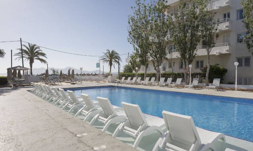 Wohnung mit balkon mit blick auf den pool Cabot Hobby Club Apartments Puerto Pollença