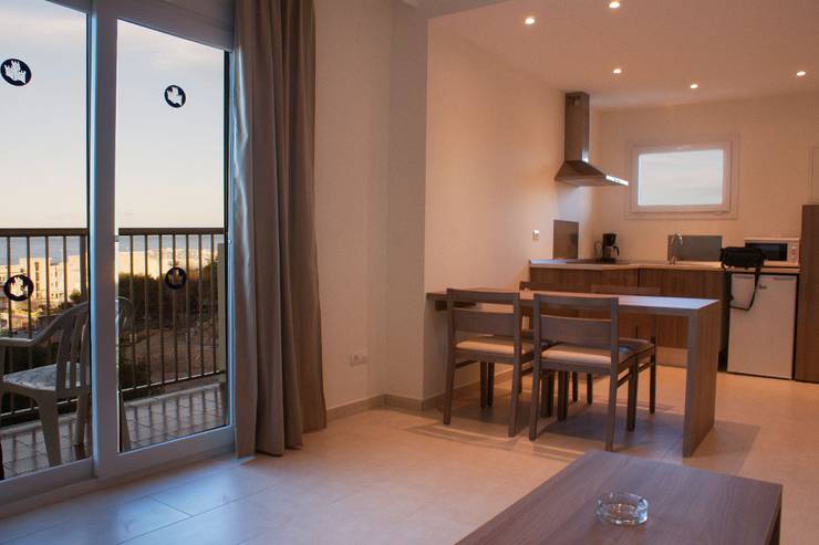 Apartment 1 room with balcony and a sea view Cabot Tres Torres Apartments  Playa de Palma